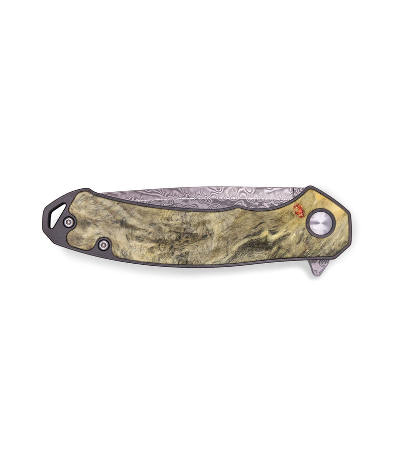EDC Wood+Resin Pocket Knife - Oscar (Buckeye Burl, 636529)