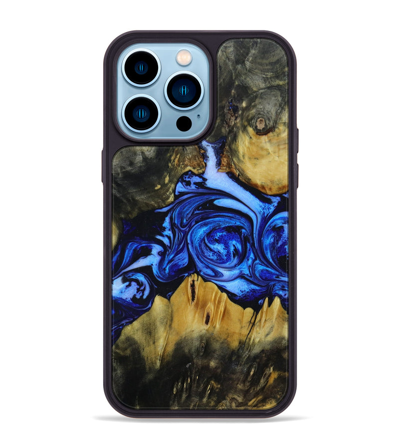 iPhone 14 Pro Max Wood+Resin Phone Case - Patti (Artist Pick, 648691)