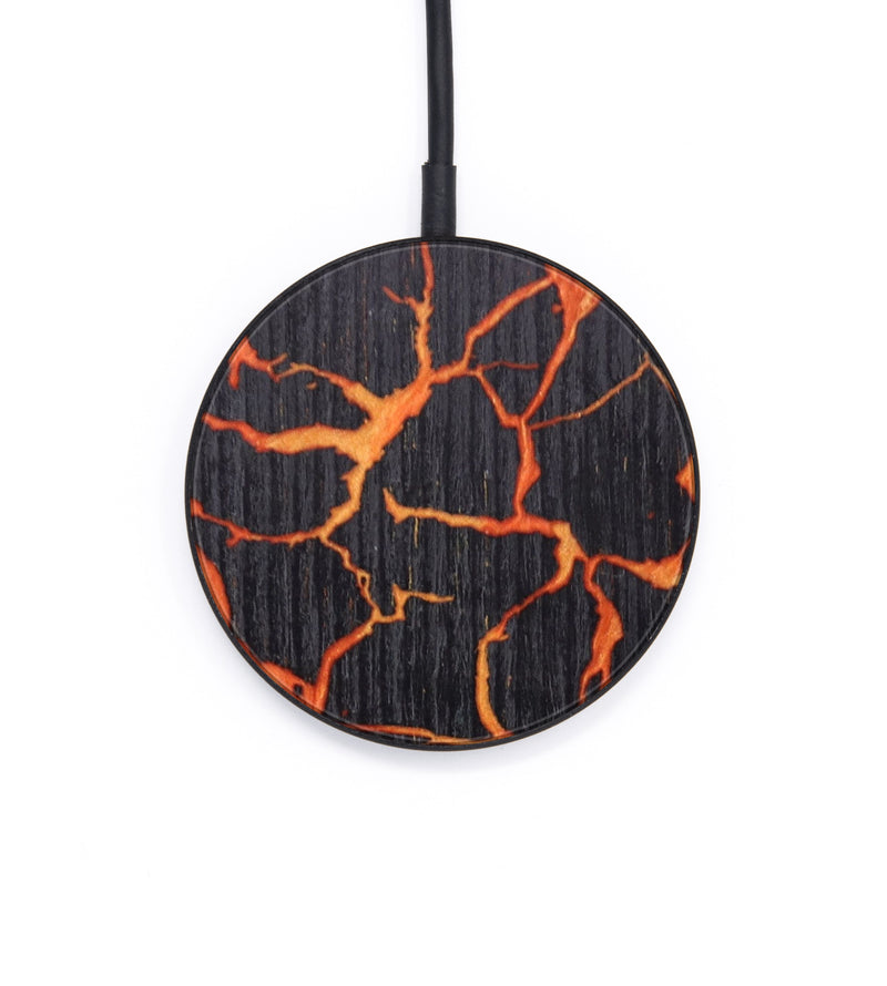 Circle Wood+Resin Wireless Charger - Kunta (Lava, 627024)