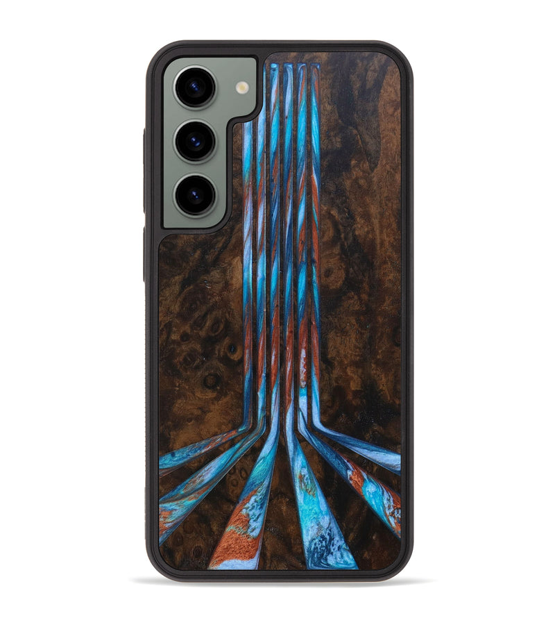 Galaxy S23 Plus Wood+Resin Phone Case - Roland (Retro, 636267)