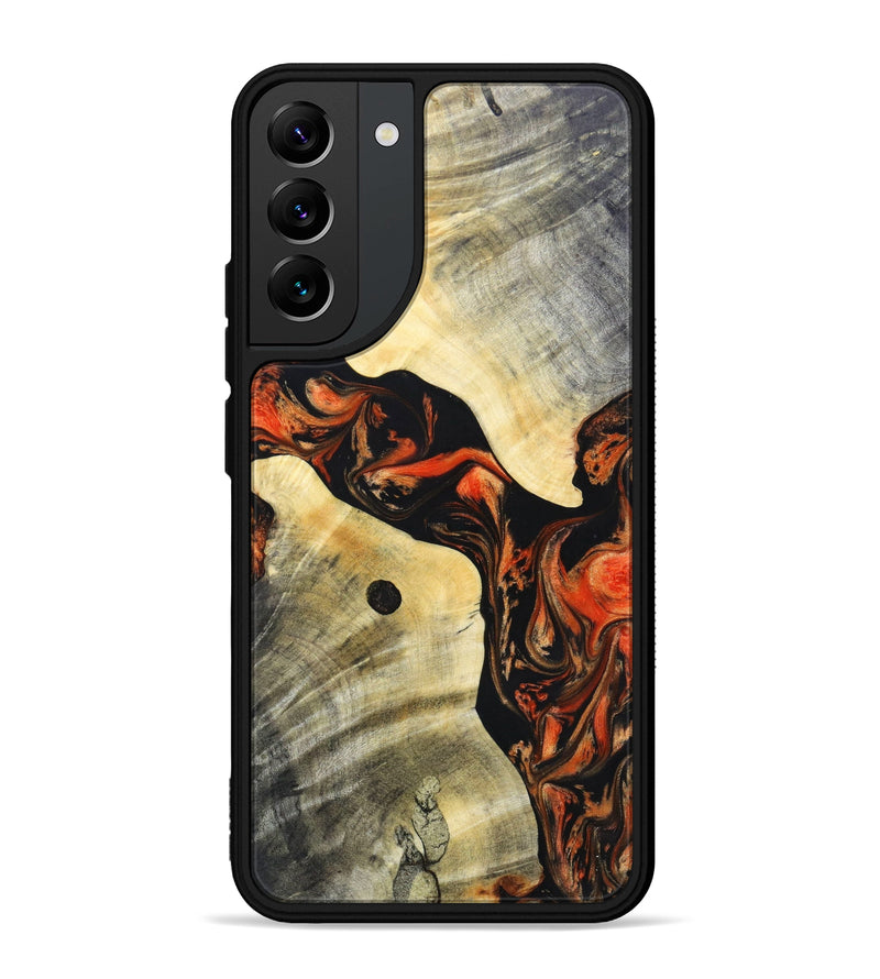 Galaxy S22 Plus Wood+Resin Phone Case - Seamus (Lava, 627065)