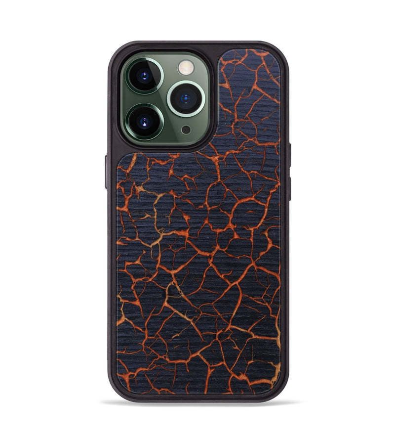 iPhone 13 Pro Wood+Resin Phone Case - Kenia (Lava, 627066)