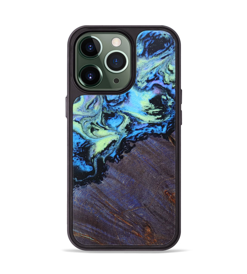 iPhone 13 Pro Wood+Resin Phone Case - Marigold (Aurora, 617714)