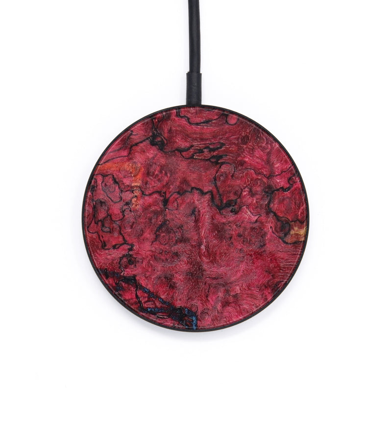Circle Wood+Resin Wireless Charger - Kendra (Spring, 640650)