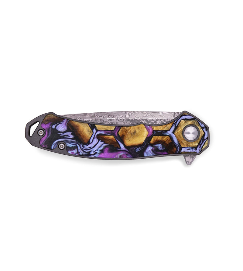 EDC Wood+Resin Pocket Knife - Brantley (Pattern, 636464)