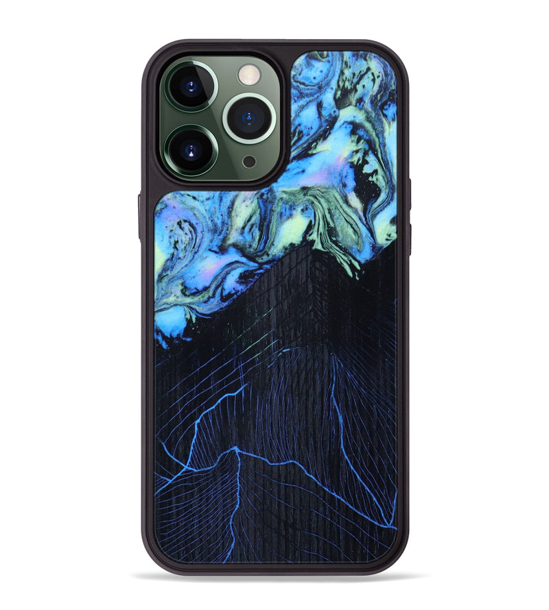 iPhone 13 Pro Max Wood+Resin Phone Case - Colt (Aurora, 617587)