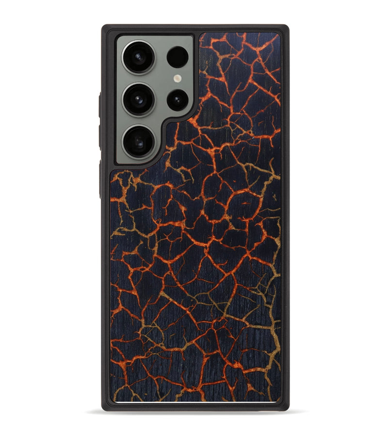 Galaxy S23 Ultra Wood+Resin Phone Case - Elise (Lava, 625004)