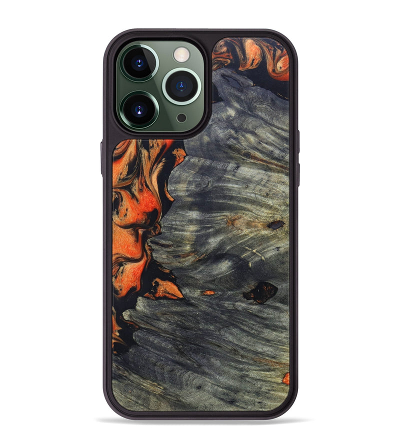 iPhone 13 Pro Max Wood+Resin Phone Case - Mickey (Lava, 627093)