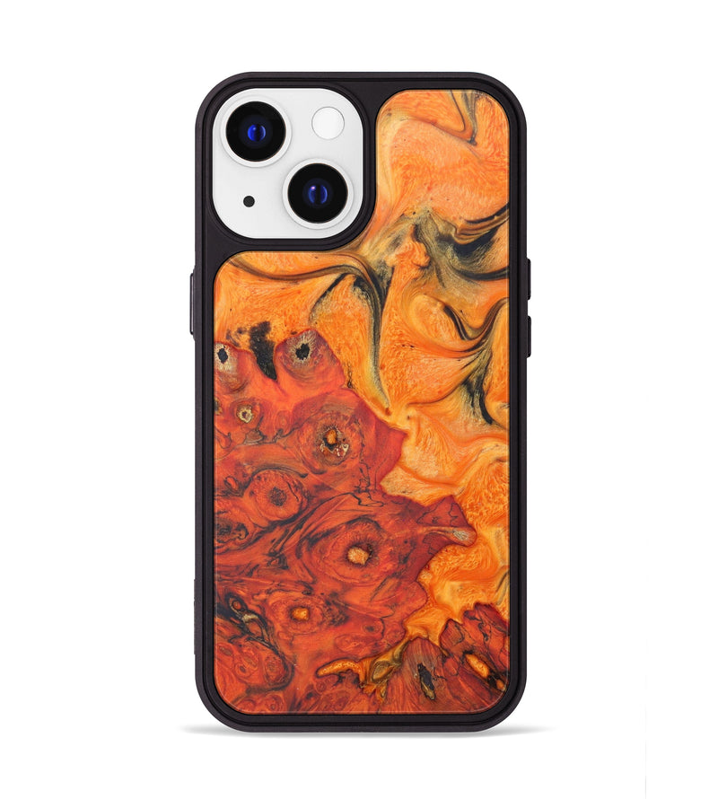 iPhone 13 Wood+Resin Phone Case - Giada (Lava, 624995)
