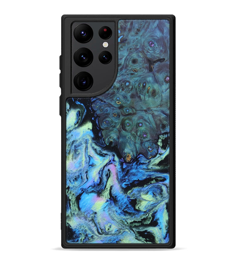 Galaxy S22 Ultra Wood+Resin Phone Case - Sonia (Aurora, 617605)