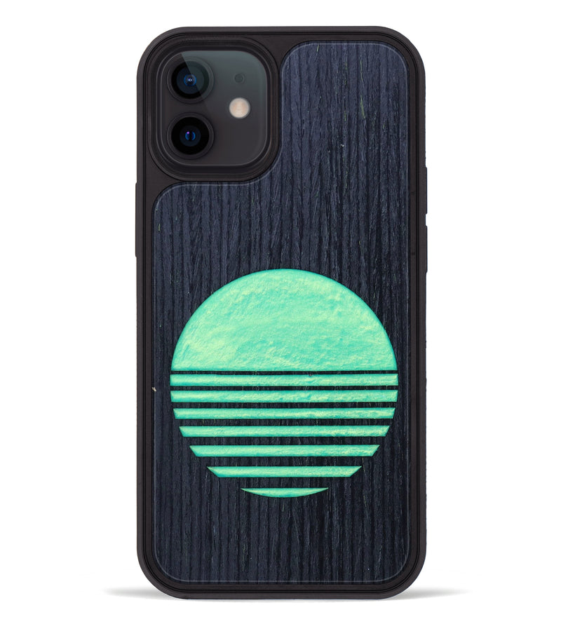 iPhone 12 Wood+Resin Phone Case - Ellis (Retro, 634711)