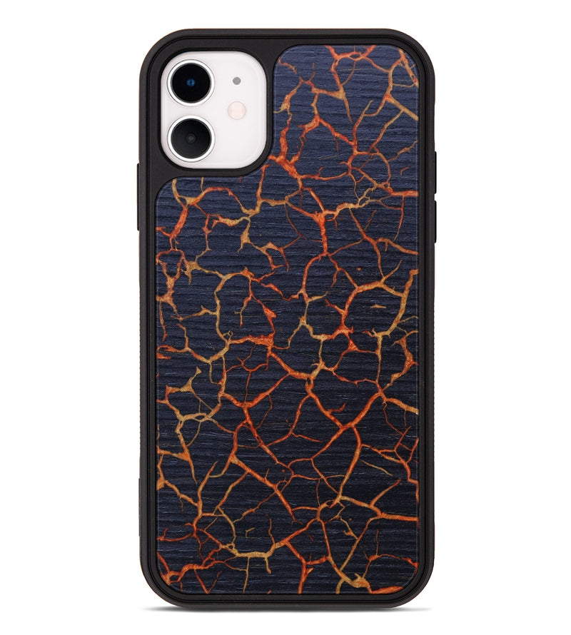 iPhone 11 Wood+Resin Phone Case - Yasir (Lava, 628048)