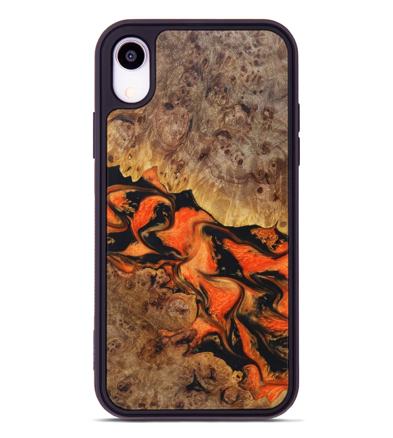 iPhone Xr Wood+Resin Phone Case - Janeen (Lava, 624993)