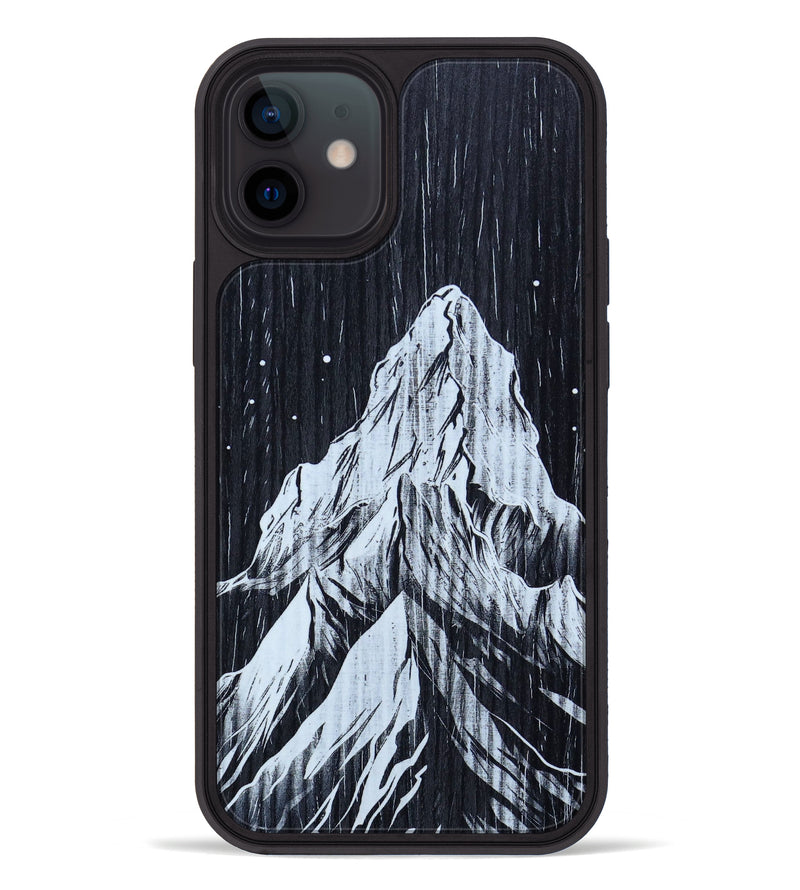 iPhone 12 Wood+Resin Phone Case - Cayden (MNTNS, 645763)