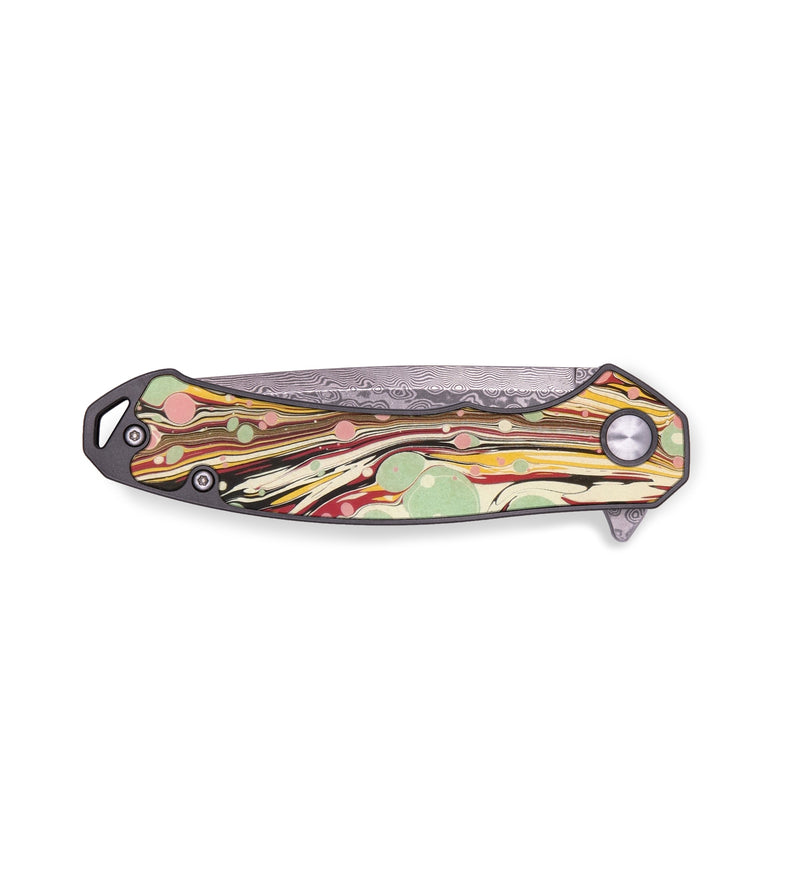 EDC ResinArt Pocket Knife - Archer (Retro, 637059)
