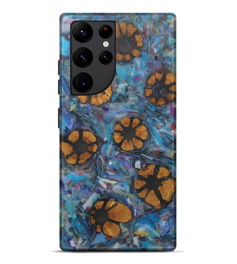Galaxy S22 Ultra Wood+Resin Live Edge Phone Case - Wilmont (Confetti, 581210)