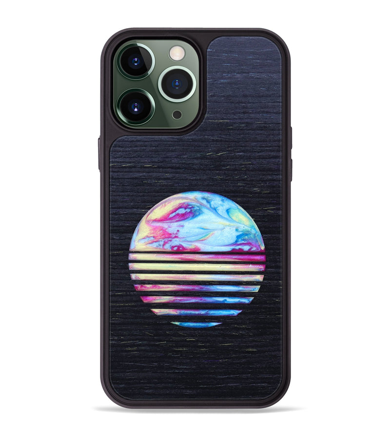 iPhone 13 Pro Max Wood+Resin Phone Case - Sierra (Retro, 634810)