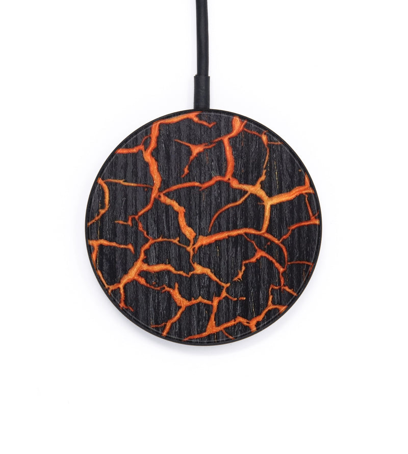 Circle Wood+Resin Wireless Charger - Karsen (Lava, 627025)