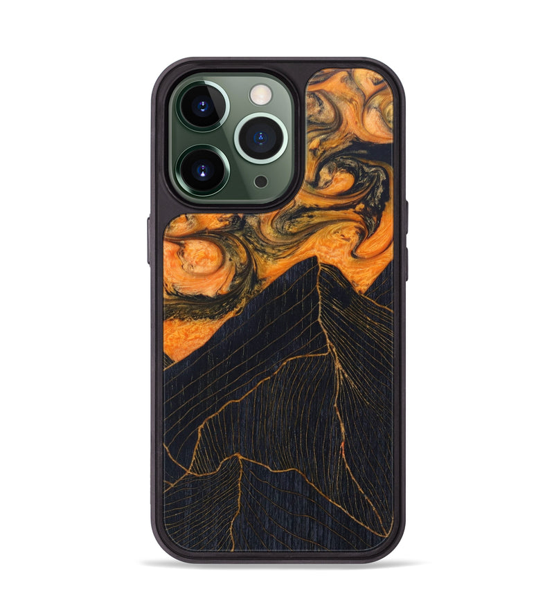 iPhone 13 Pro Wood+Resin Phone Case - Sheryl (Lava, 625045)