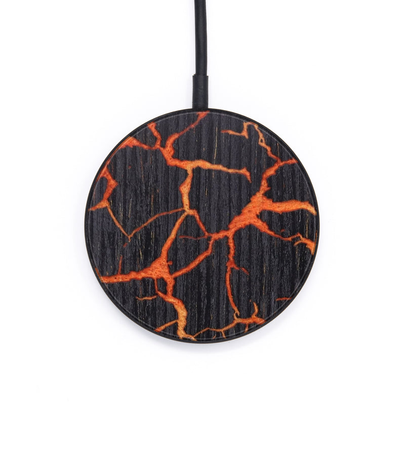 Circle Wood+Resin Wireless Charger - Samaya (Lava, 627031)