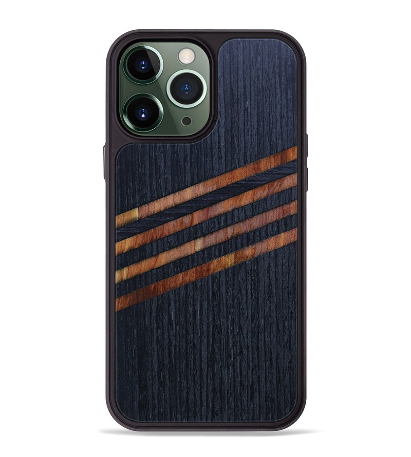iPhone 13 Pro Max Wood+Resin Phone Case - Leticia (Retro, 636273)