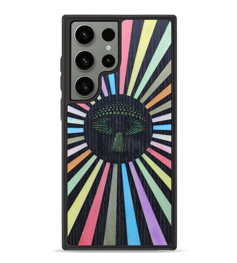 Galaxy S23 Ultra Wood+Resin Phone Case - Kathye (Retro, 634191)
