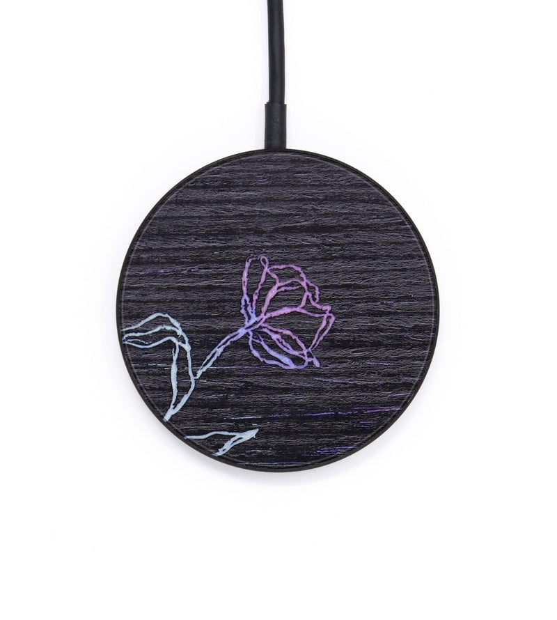 Circle Wood+Resin Wireless Charger - Bailey (Spring, 640638)