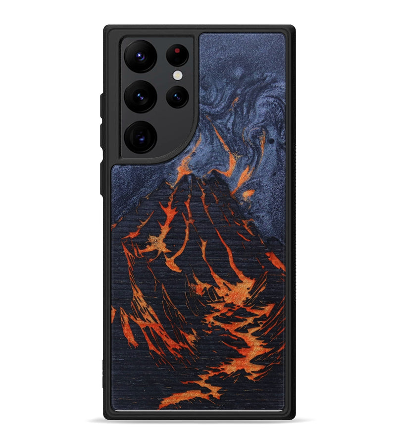 Galaxy S22 Ultra Wood+Resin Phone Case - Suzy (Lava, 626300)