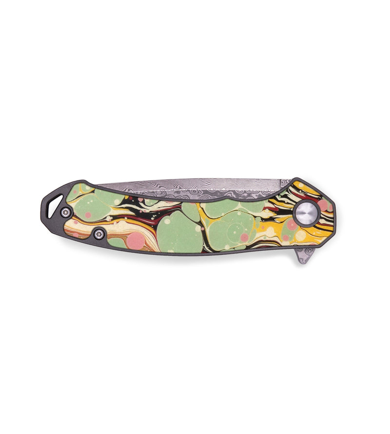 EDC ResinArt Pocket Knife - Caylee (Retro, 639888)