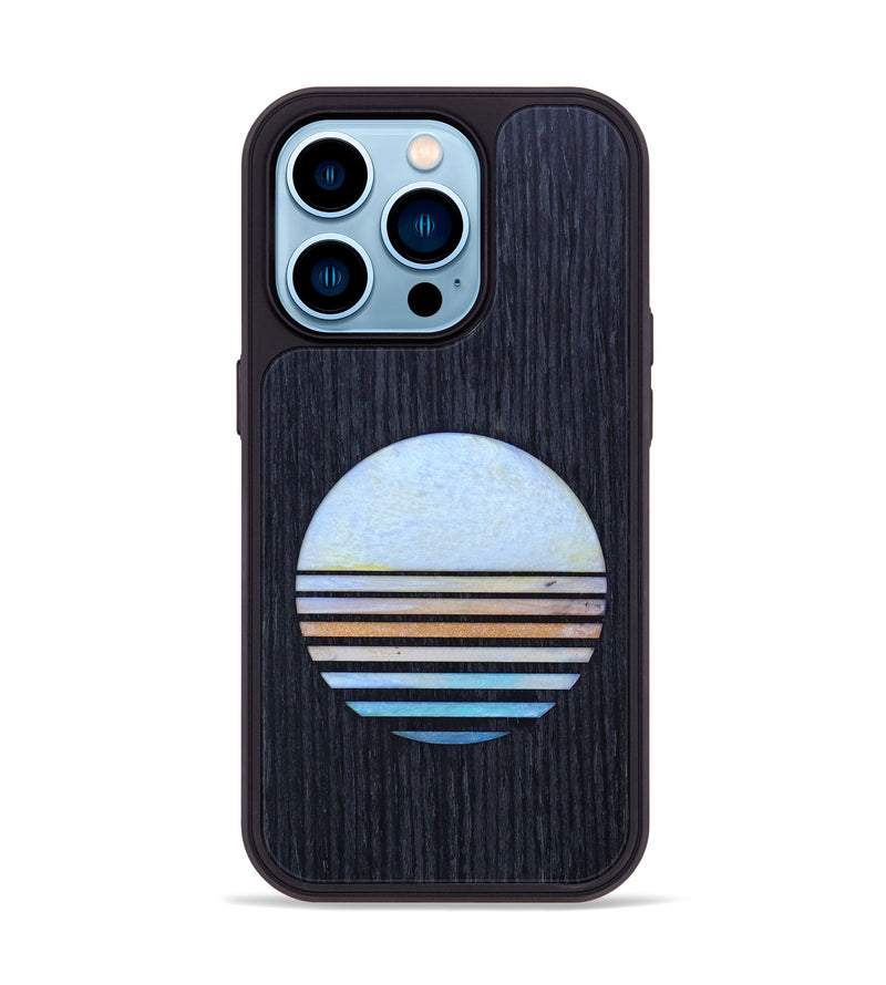 iPhone 14 Pro Wood+Resin Phone Case - Sloane (Retro, 634772)