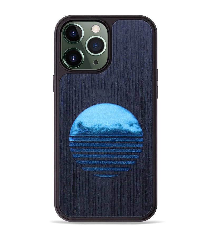 iPhone 13 Pro Max Wood+Resin Phone Case - Jonah (Retro, 634405)