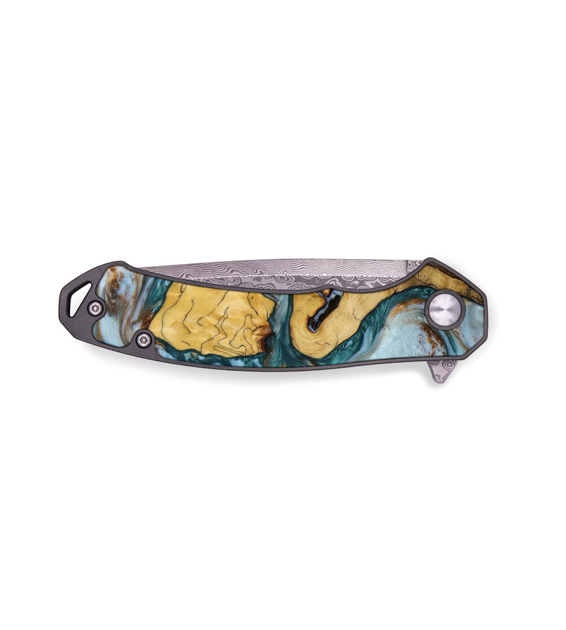 EDC Wood+Resin Pocket Knife - Willis (Artist Pick, 641489)