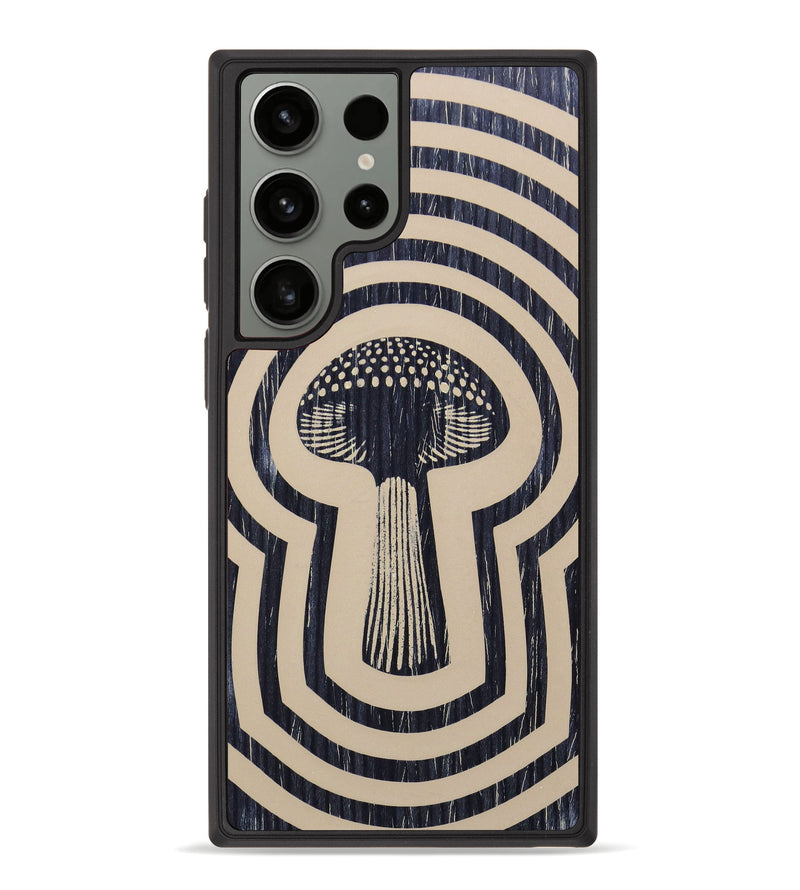 Galaxy S23 Ultra Wood+Resin Phone Case - Nancy (Retro, 636287)