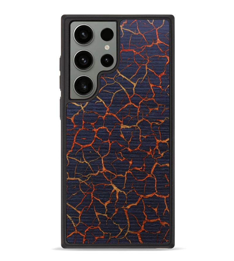 Galaxy S23 Ultra Wood+Resin Phone Case - Dayana (Lava, 627559)