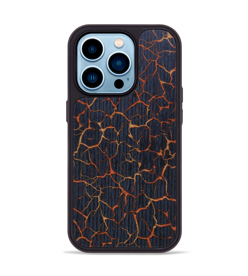 iPhone 14 Pro Wood+Resin Phone Case - Nash (Lava, 627057)
