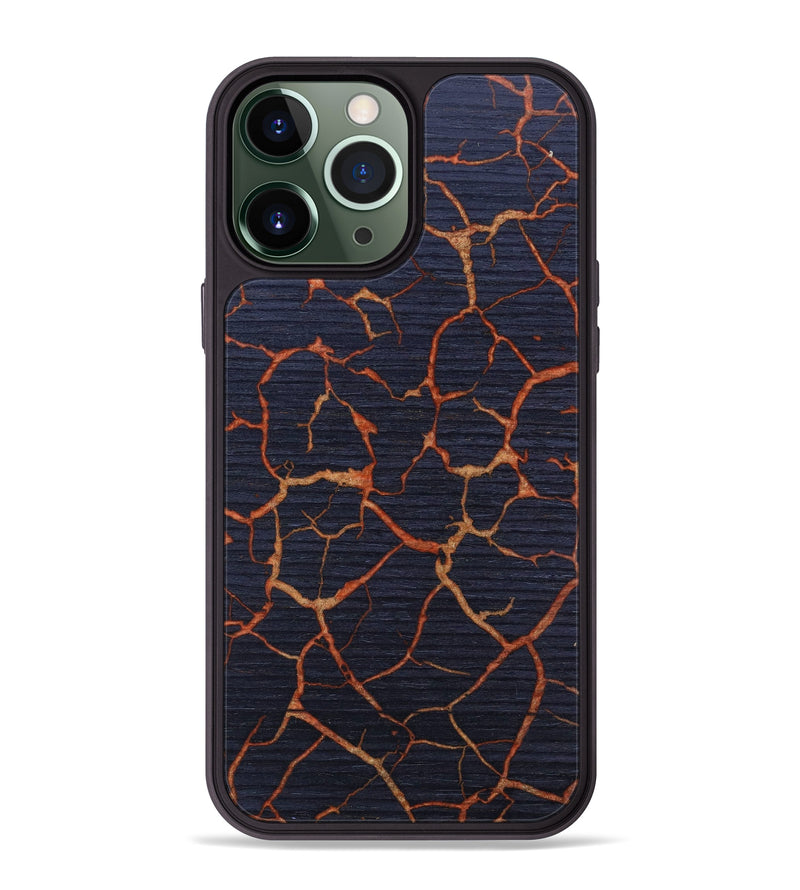 iPhone 13 Pro Max Wood+Resin Phone Case - Bishop (Lava, 627150)