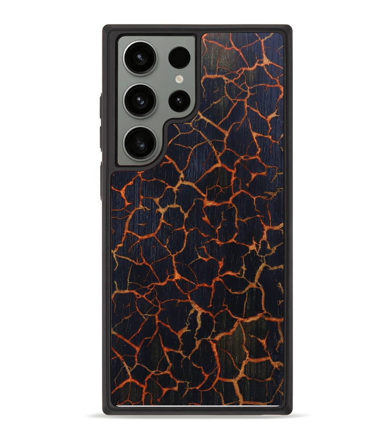 Galaxy S23 Ultra Wood+Resin Phone Case - Dante (Lava, 625023)