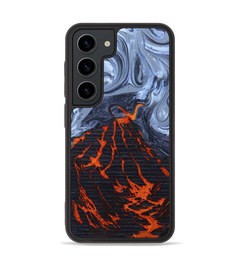 Galaxy S23 Wood+Resin Phone Case - Chevelle (Lava, 627582)