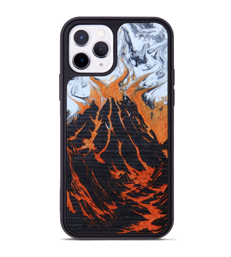 iPhone 11 Pro Wood+Resin Phone Case - Marquis (Lava, 627135)