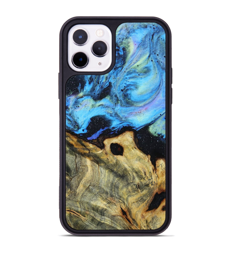iPhone 11 Pro Wood+Resin Phone Case - Gracie (Aurora, 617643)