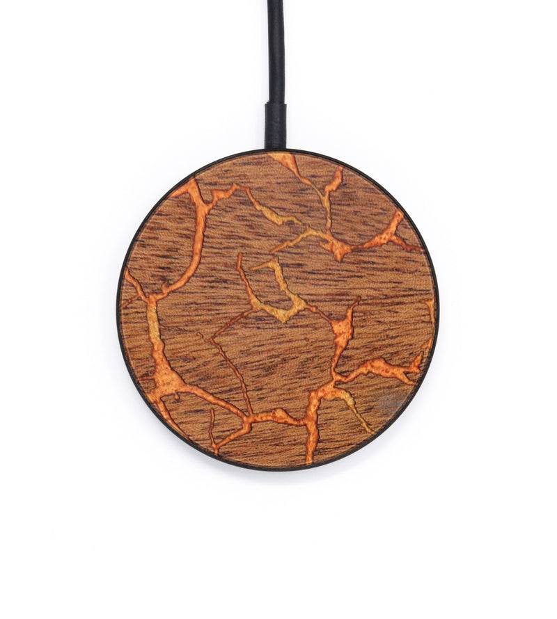 Circle Wood+Resin Wireless Charger - Kalani (Lava, 627876)