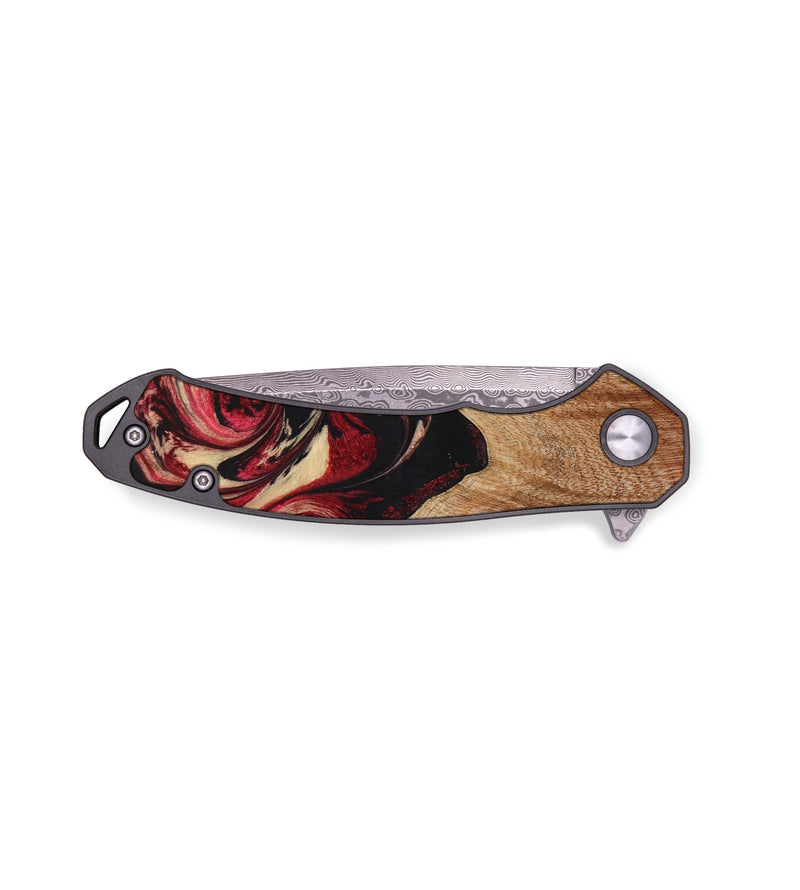 EDC Wood+Resin Pocket Knife - Kristen (Artist Pick, 642798)