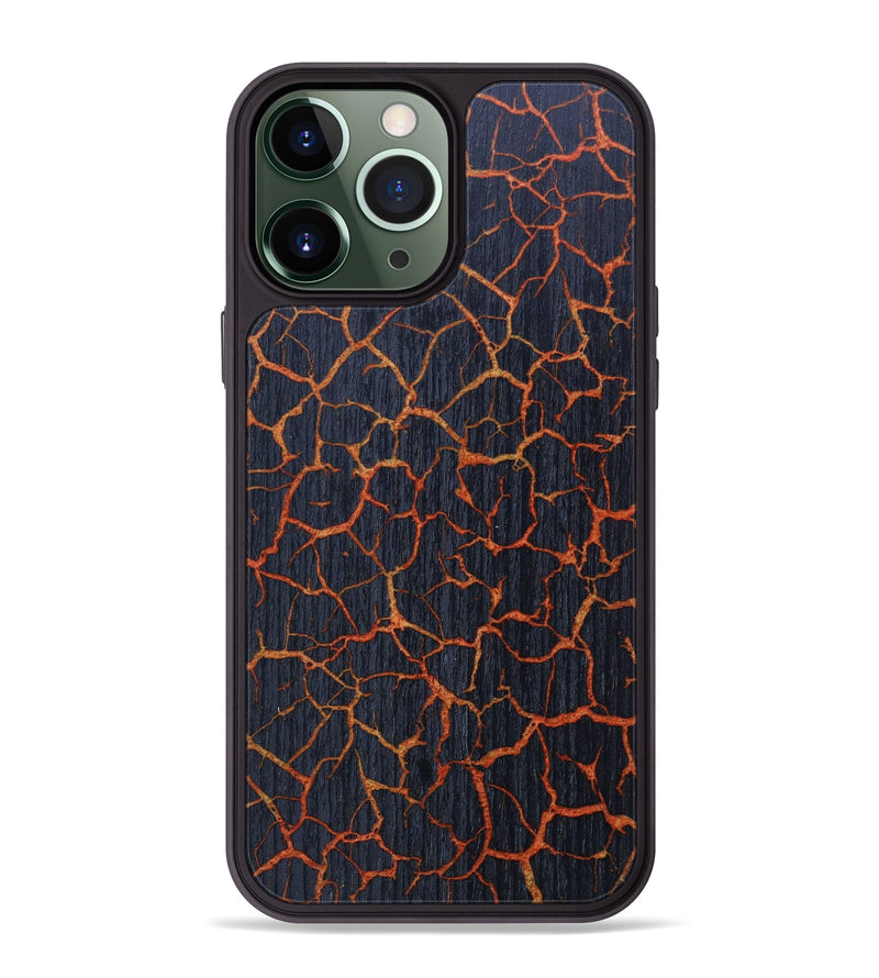 iPhone 13 Pro Max Wood+Resin Phone Case - Kalie (Lava, 626302)