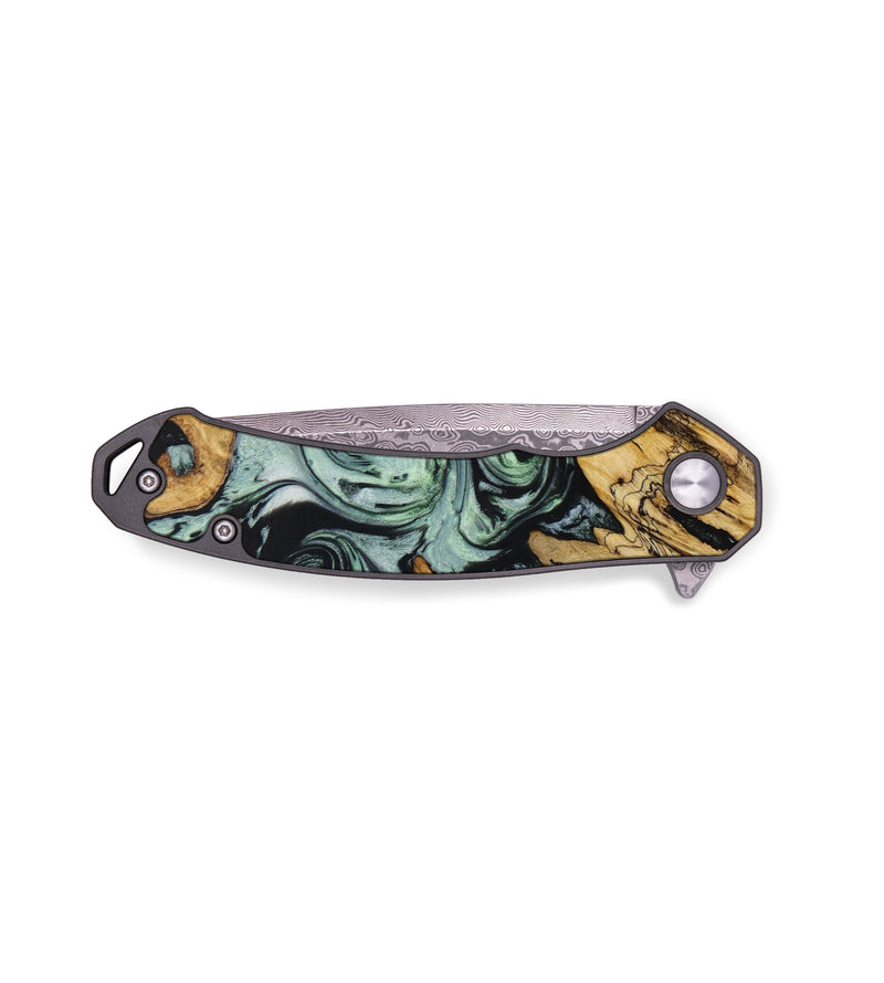 EDC Wood+Resin Pocket Knife - Morgan (Artist Pick, 641988)