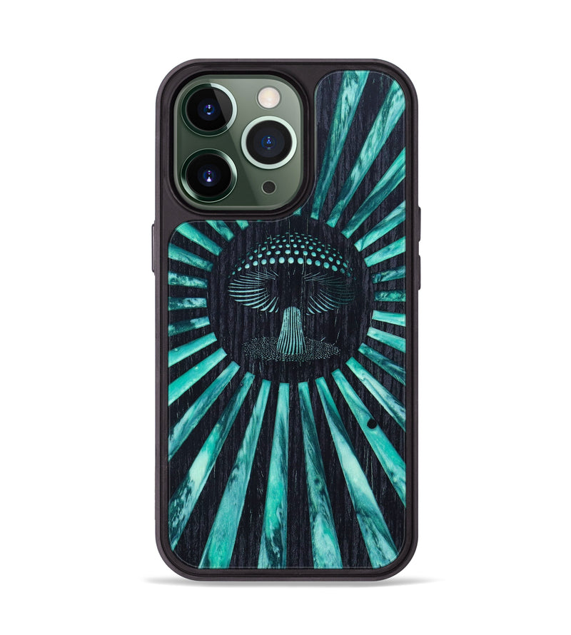 iPhone 13 Pro Wood+Resin Phone Case - Esther (Retro, 633952)